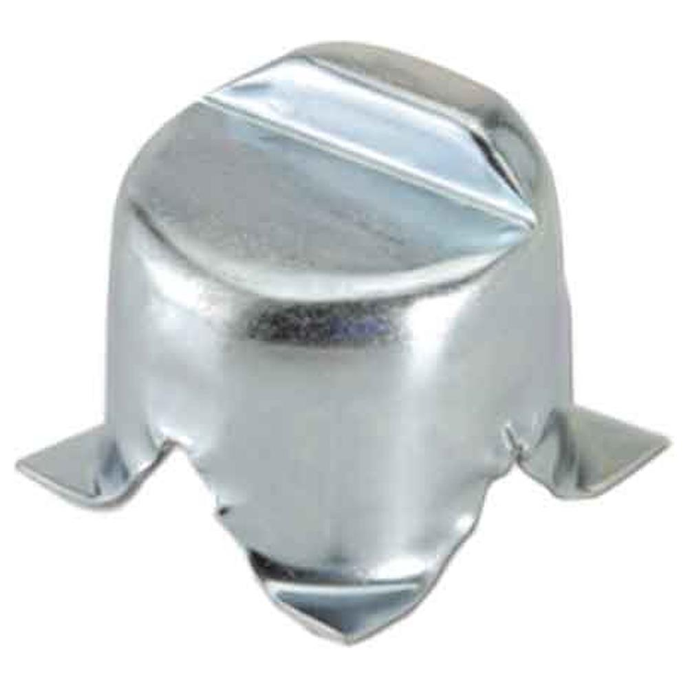 battente di arresto a cementare per cancelli 110x110 mm