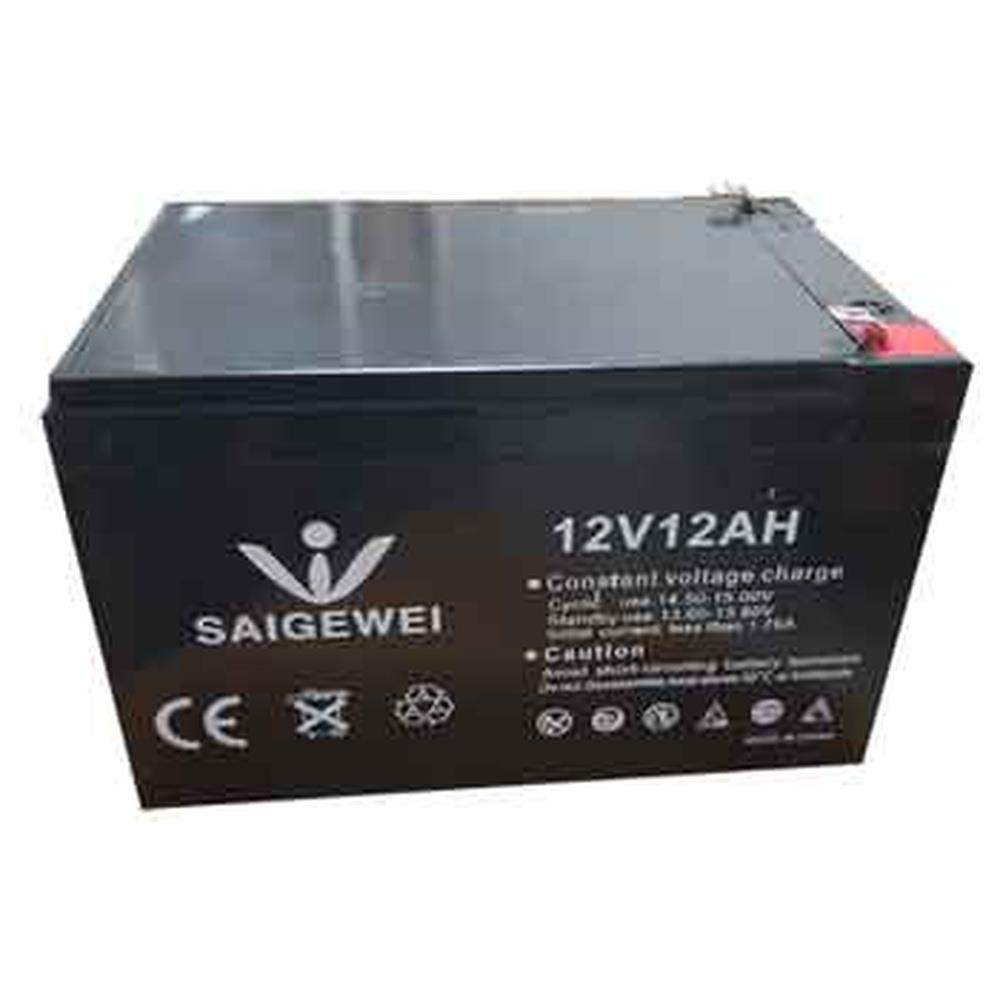 batteria al piombo di ricambio per pompa a spalla cardinale 12v - 12 ah