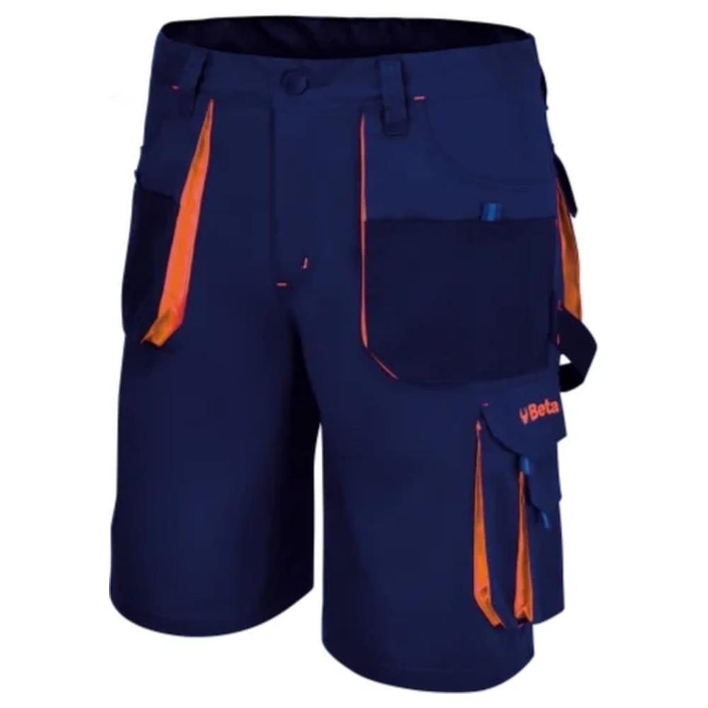 bermuda beta easy da lavoro leggeri, colore blu beta 7861b
