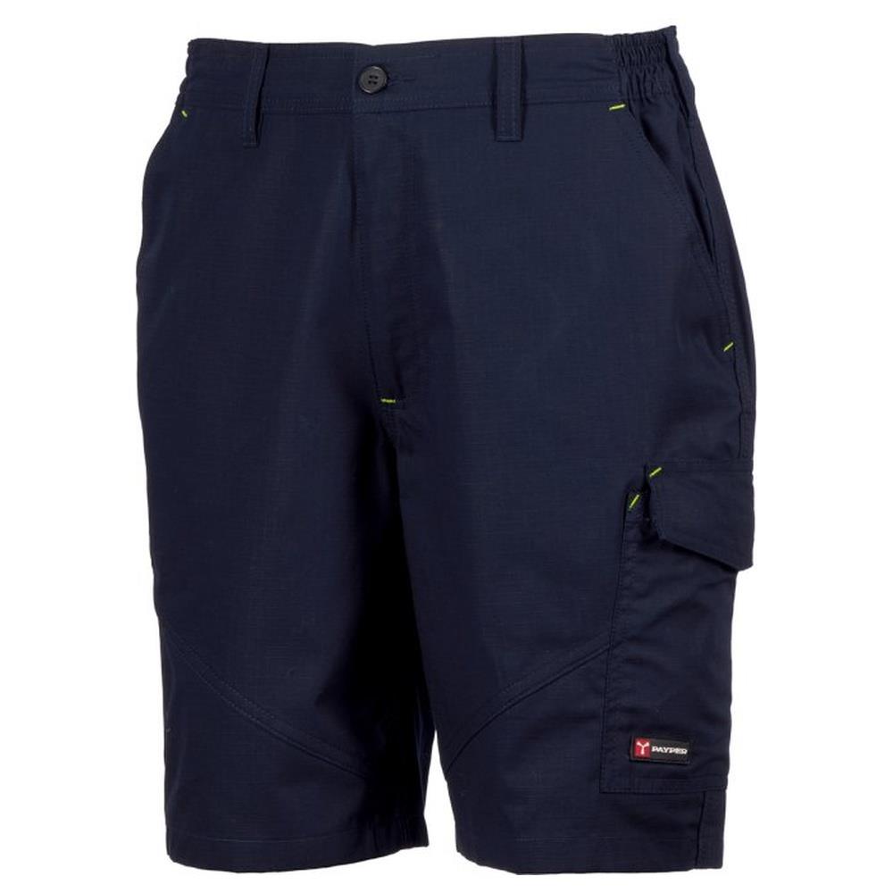 bermuda da lavoro payper caracas total navy blue xs