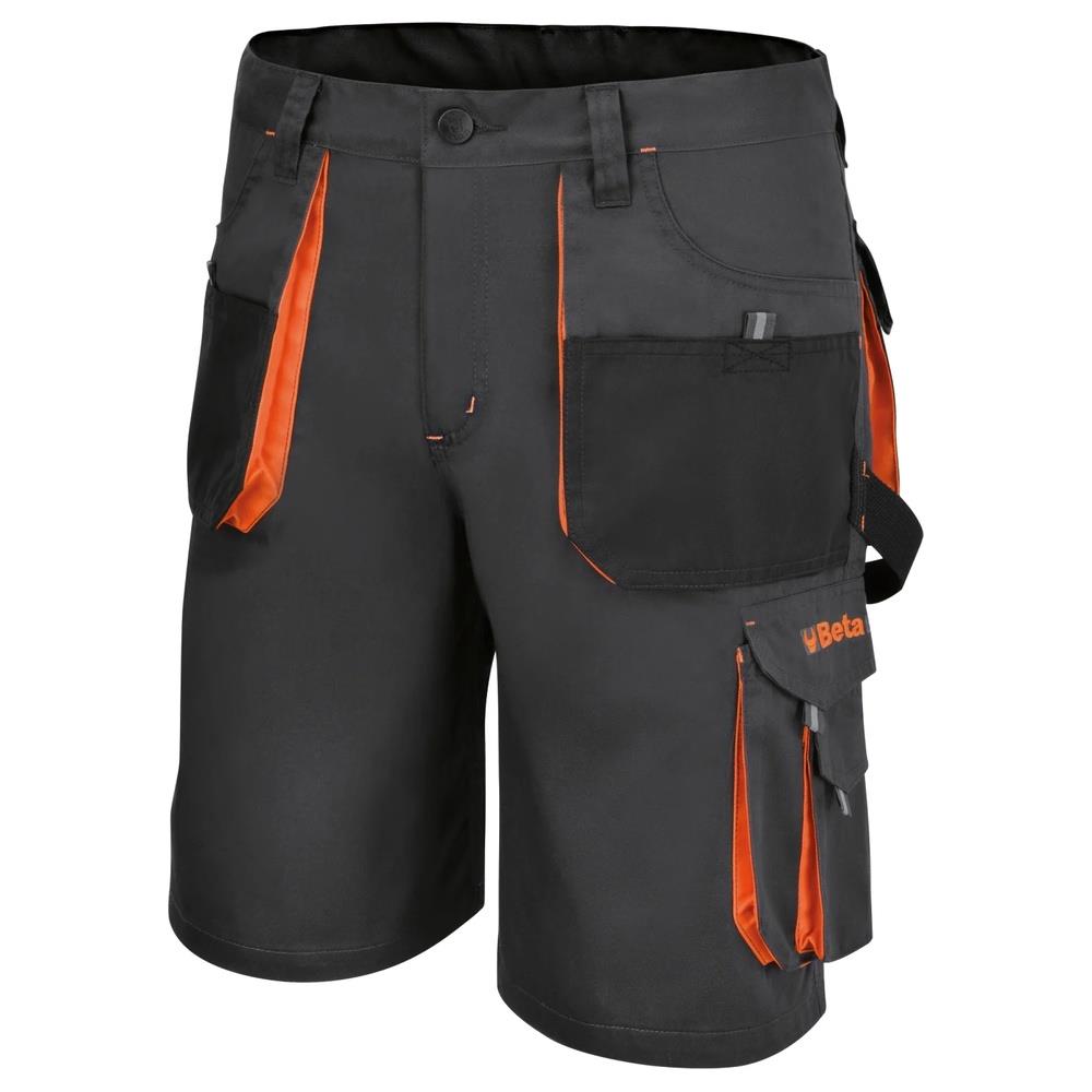 bermuda leggero da lavoro, grigio beta 7861g