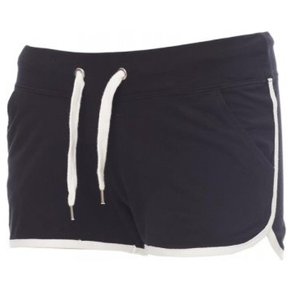 bermuda sportivo payper combat lady nero/bianco s