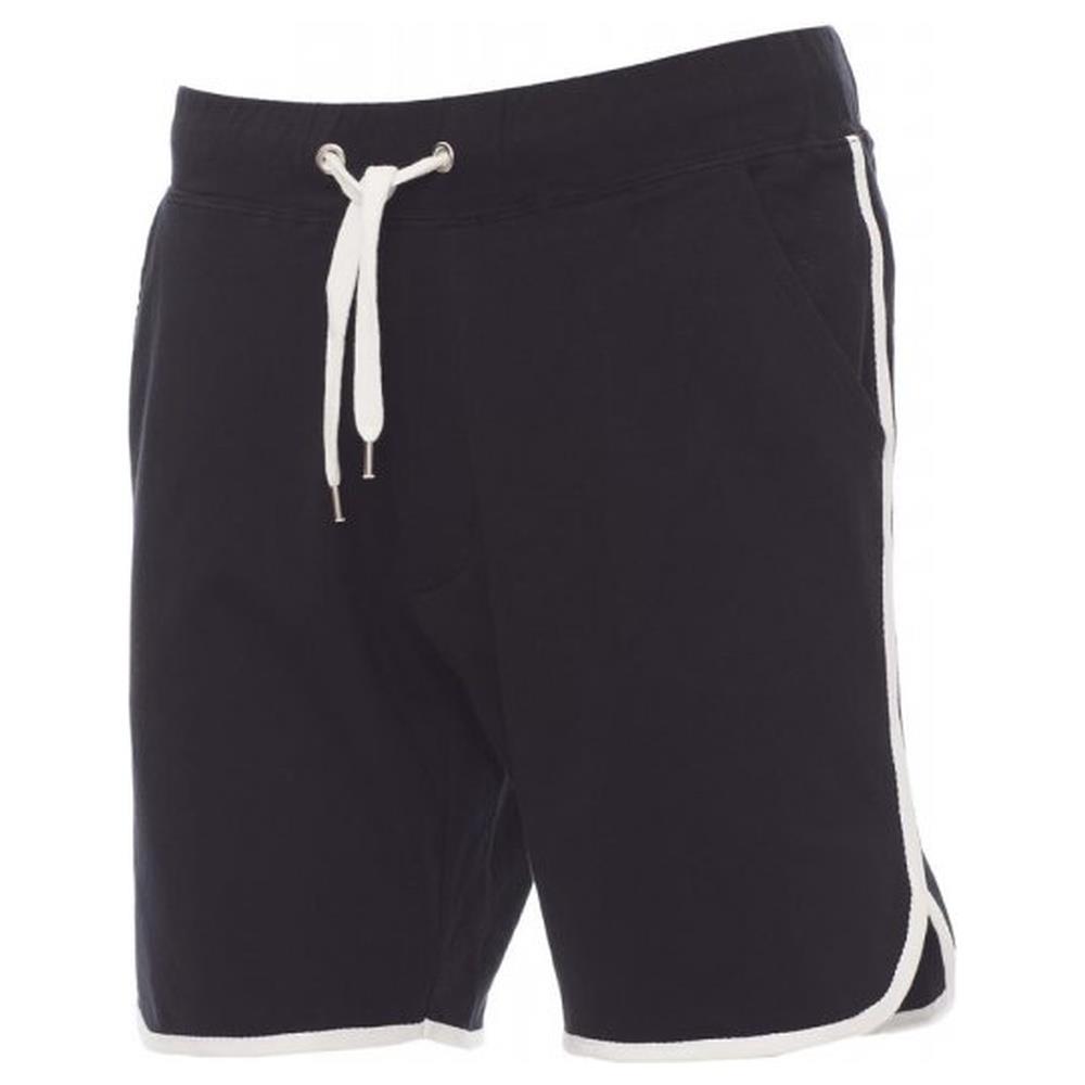 bermuda sportivo payper combat nero/bianco s