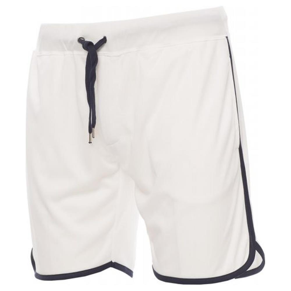 bermuda sportivo payper game bianco/navy xxs