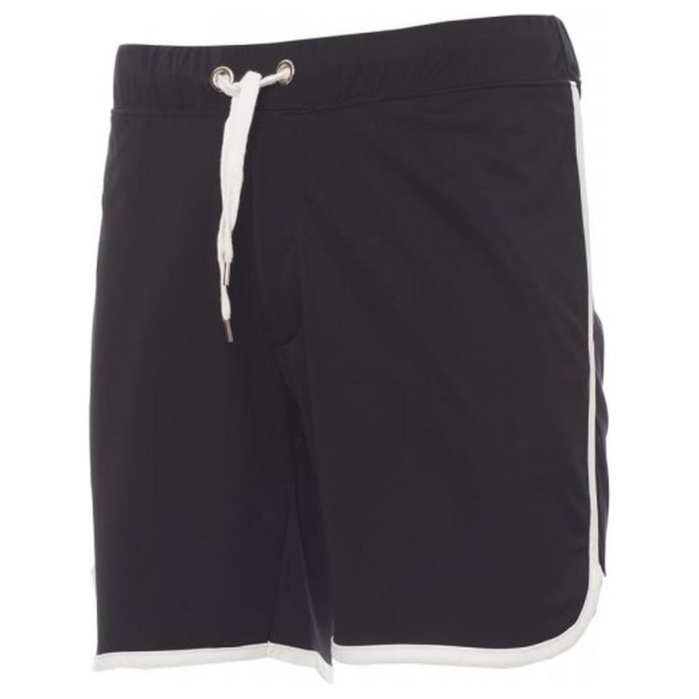 bermuda sportivo payper game nero/bianco xxs