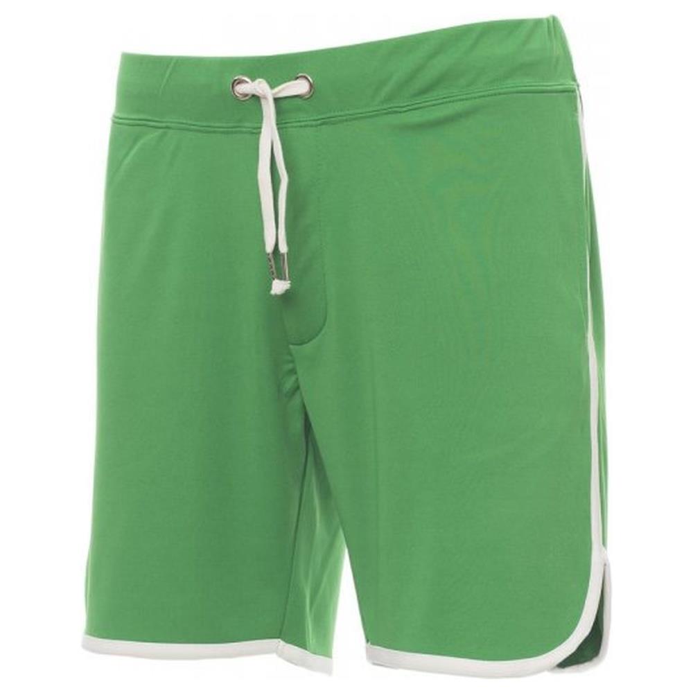 bermuda sportivo payper game verde prato/bianco xxs