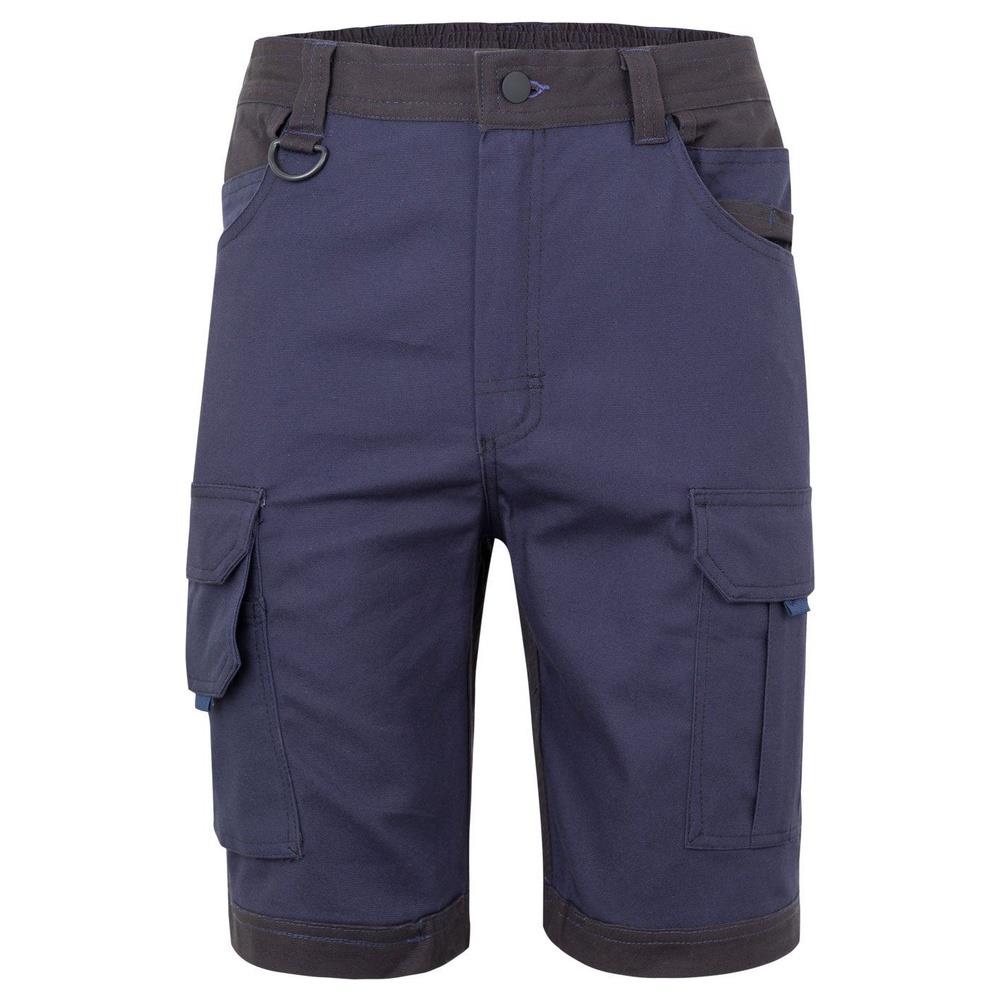 bermuda velilla canvas elasticizzata con tasch cod 103029s navy/nero s