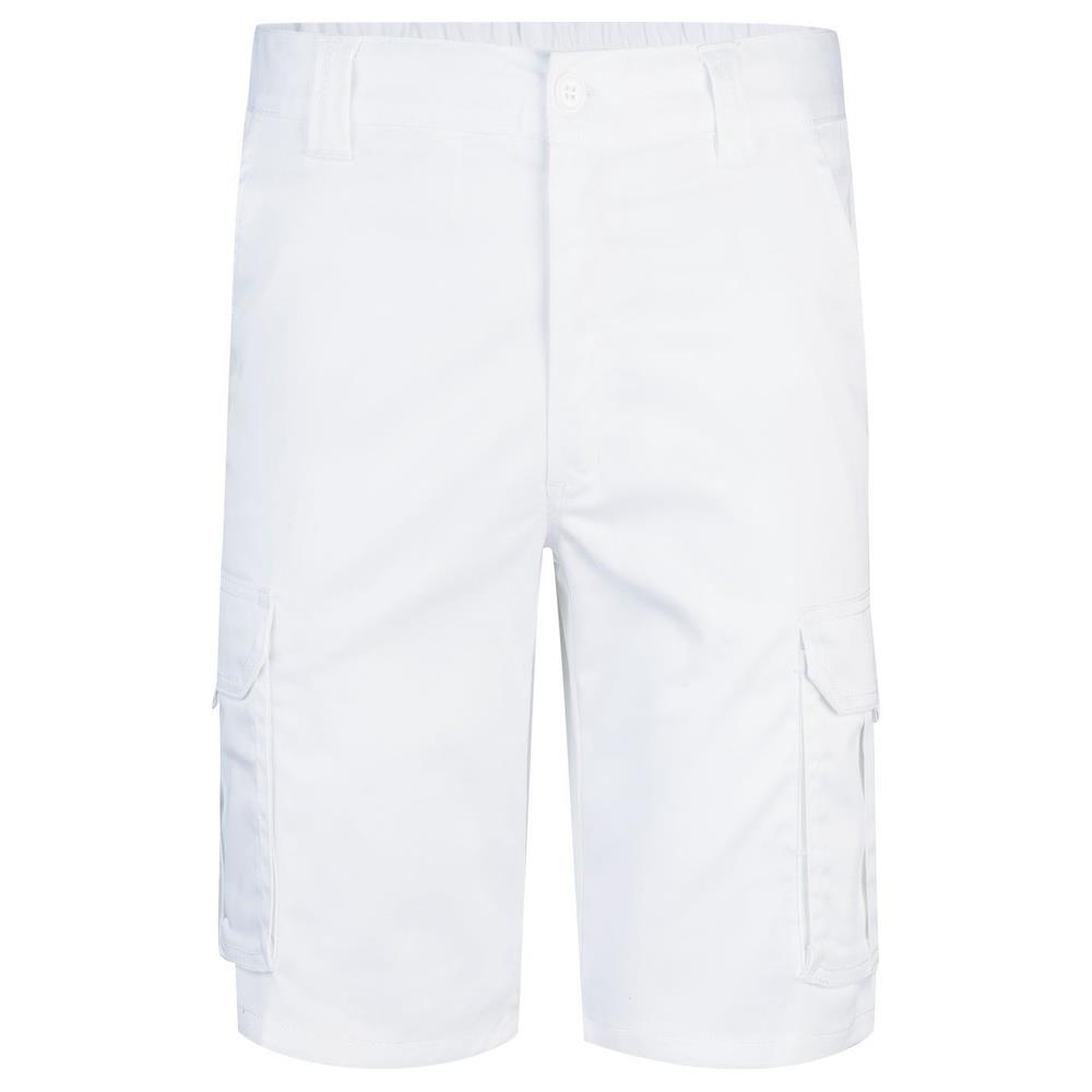 bermuda velilla elasticizzato multitasche cod 103009s bianco 34