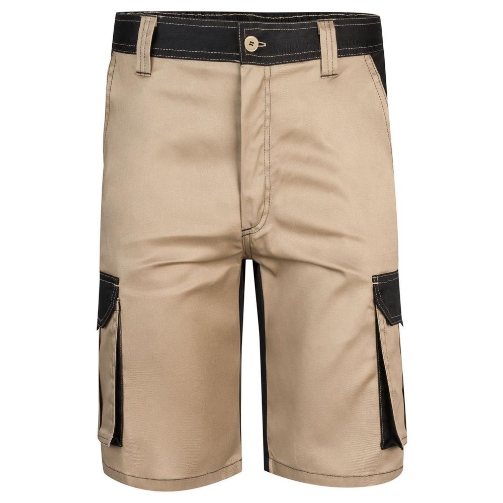 bermuda velilla multitasche solid match cod 103021b beige sabbia/nero 34