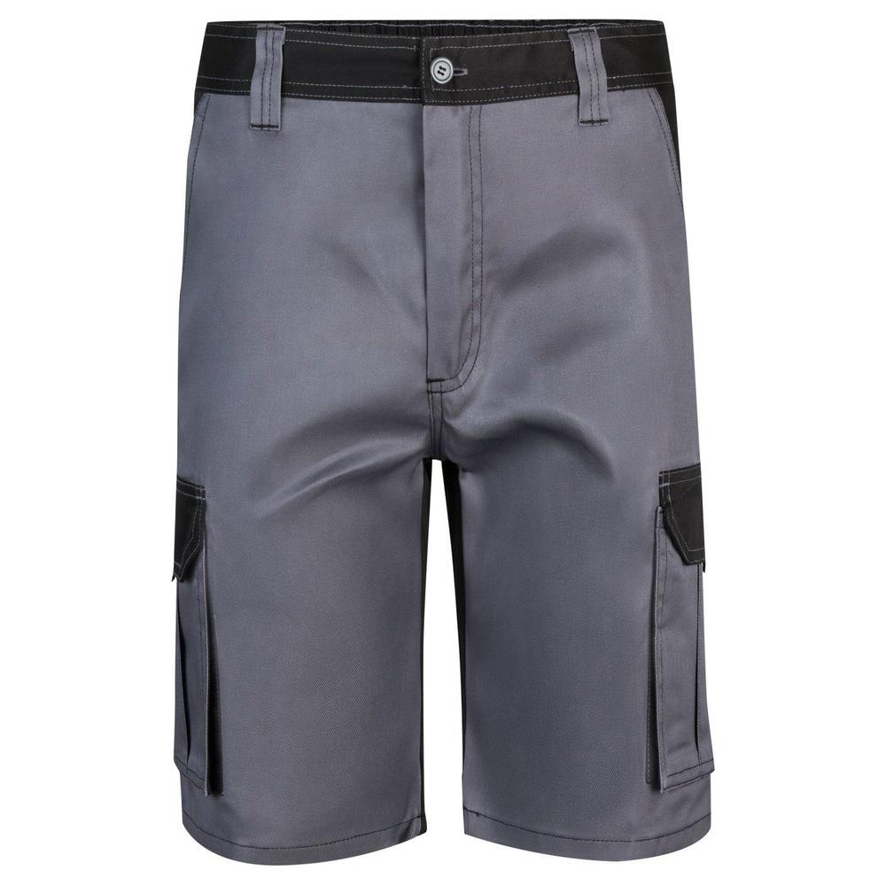 bermuda velilla multitasche solid match cod 103021b grigio/nero 34