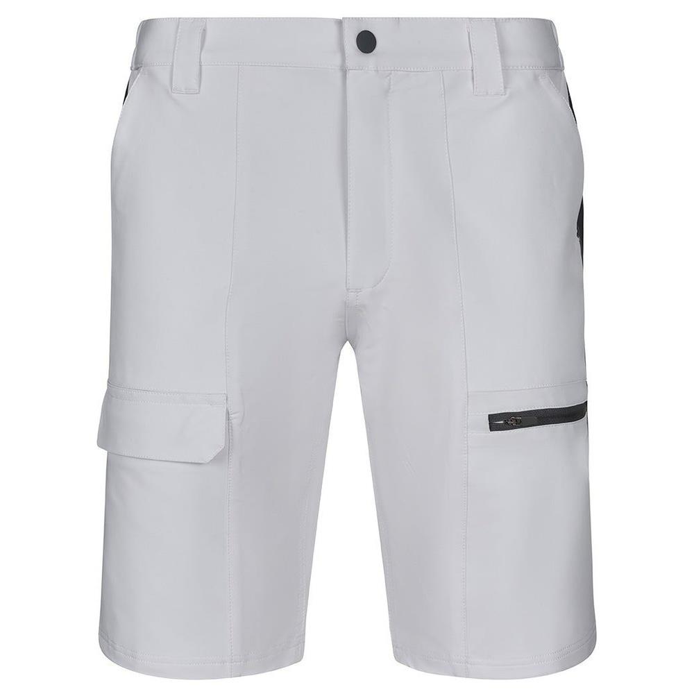 bermuda velilla trekking elasticizzati solid m cod 103032s bianco/grigio s
