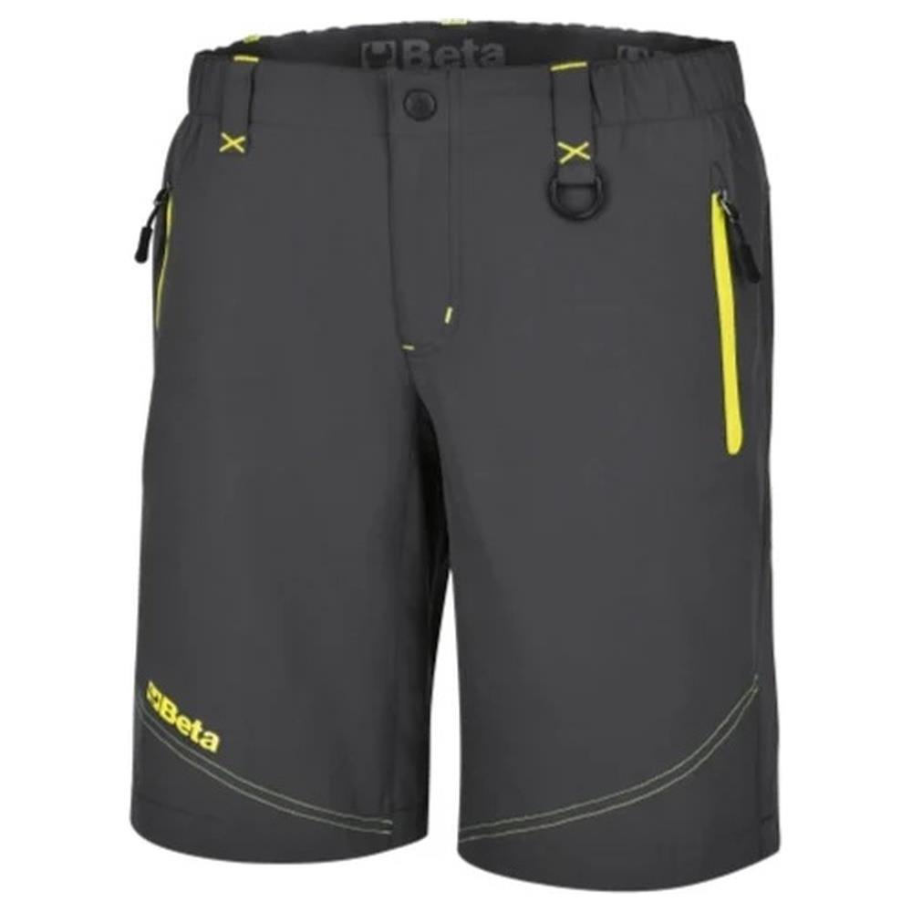 bermuda "work trekking light" in tessuto elasticizzato beta 7611g