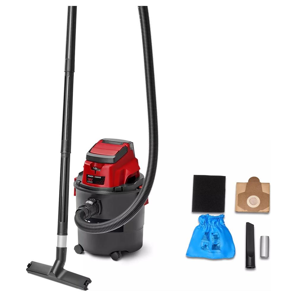 bidone einhell aspira solidi e liquidi a batteria tc-vc 18/15 li
