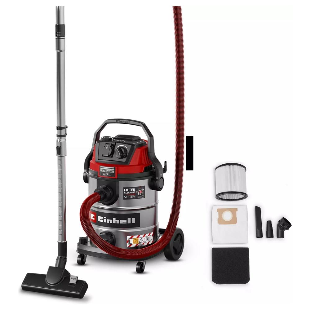 bidone einhell aspirasolidi e liquidi te-vc 2580 sacl
