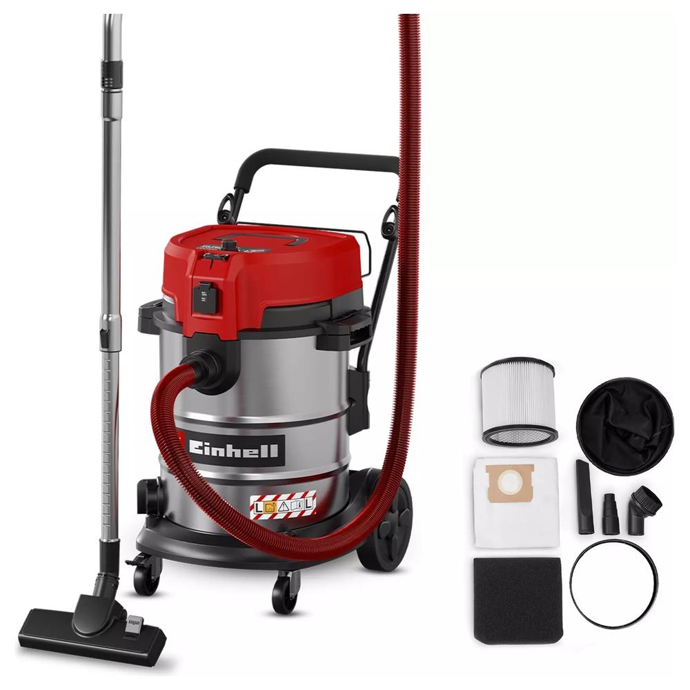bidone einhell aspirasolidi e liquidi te-vc 5090 sacl