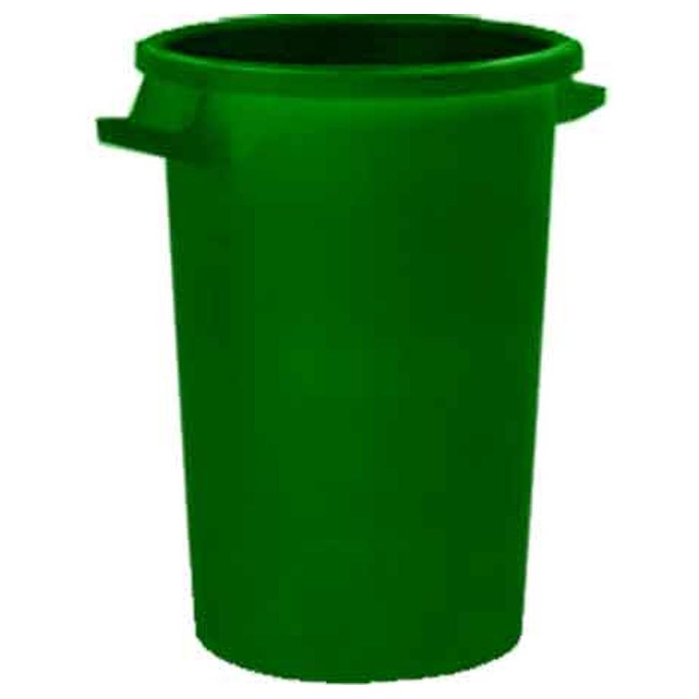 bidone per rifiuti verde