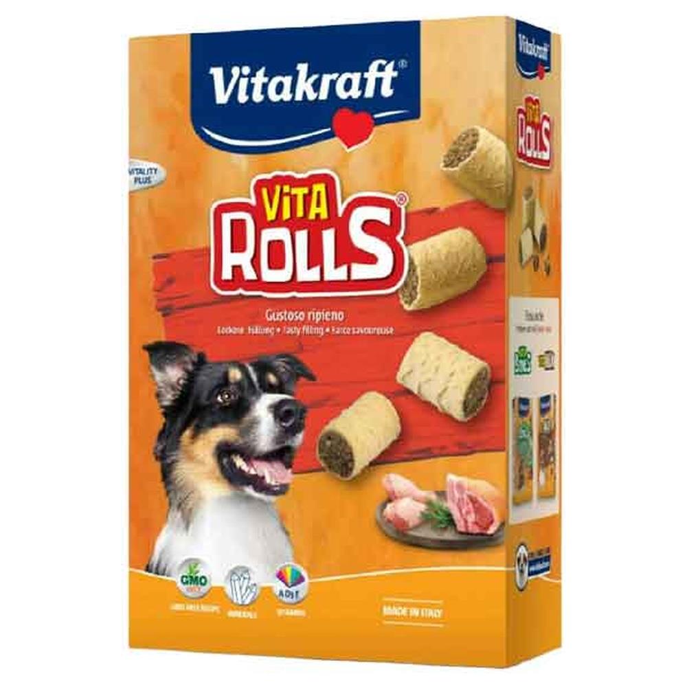 biscotti per cani 'vita rolls' vitakraft 400 gr - pz 5