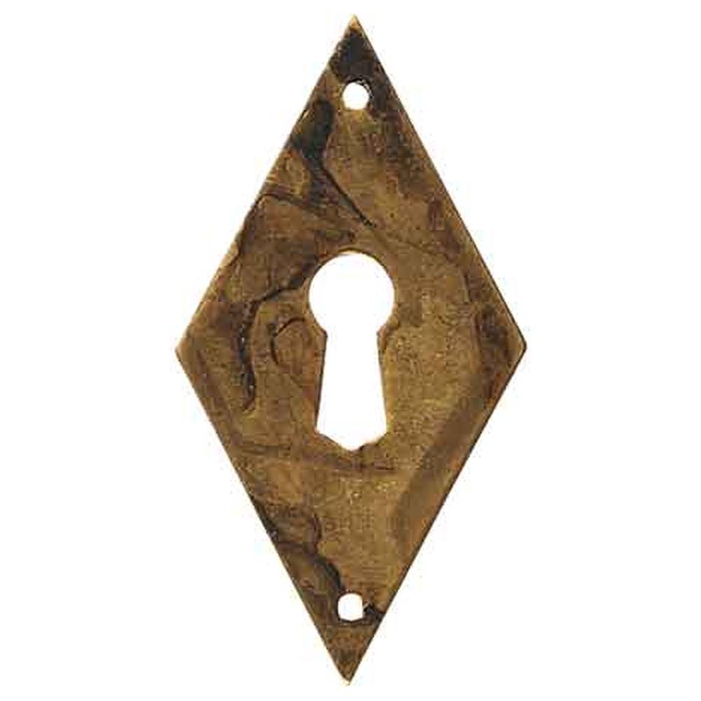 bocchetta per mobili '30667' verticale 25x49 mm - ottone antico