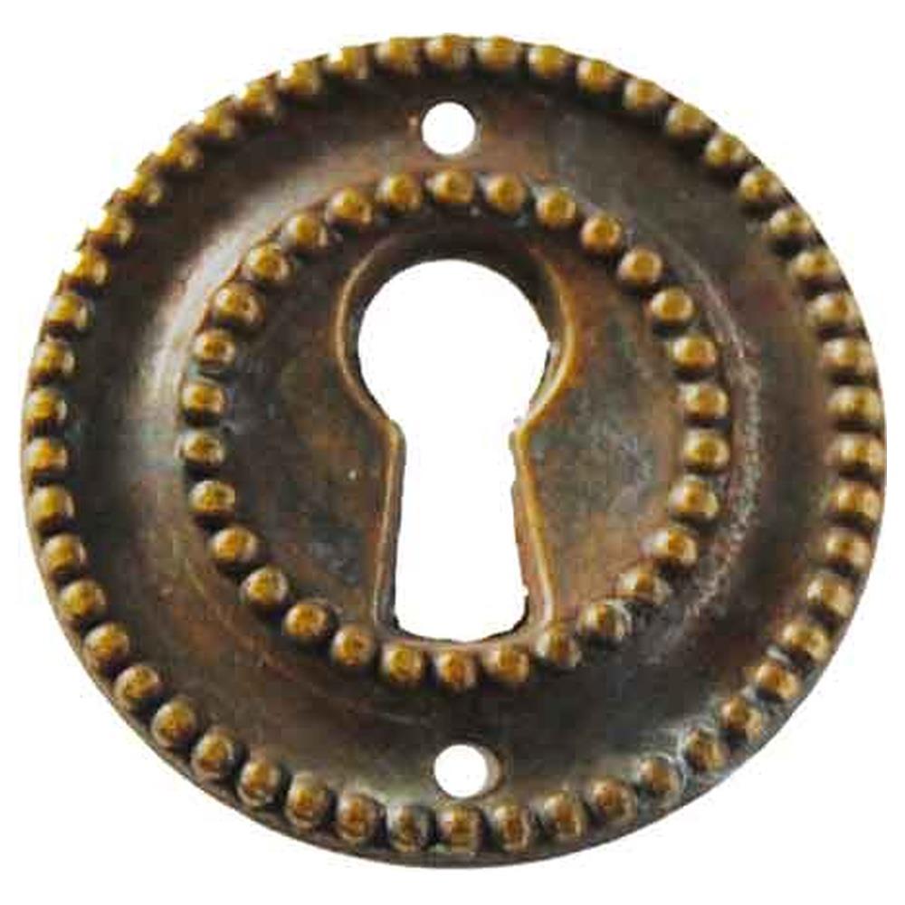 bocchetta per mobili '8032' ø 30 mm - patinato antico