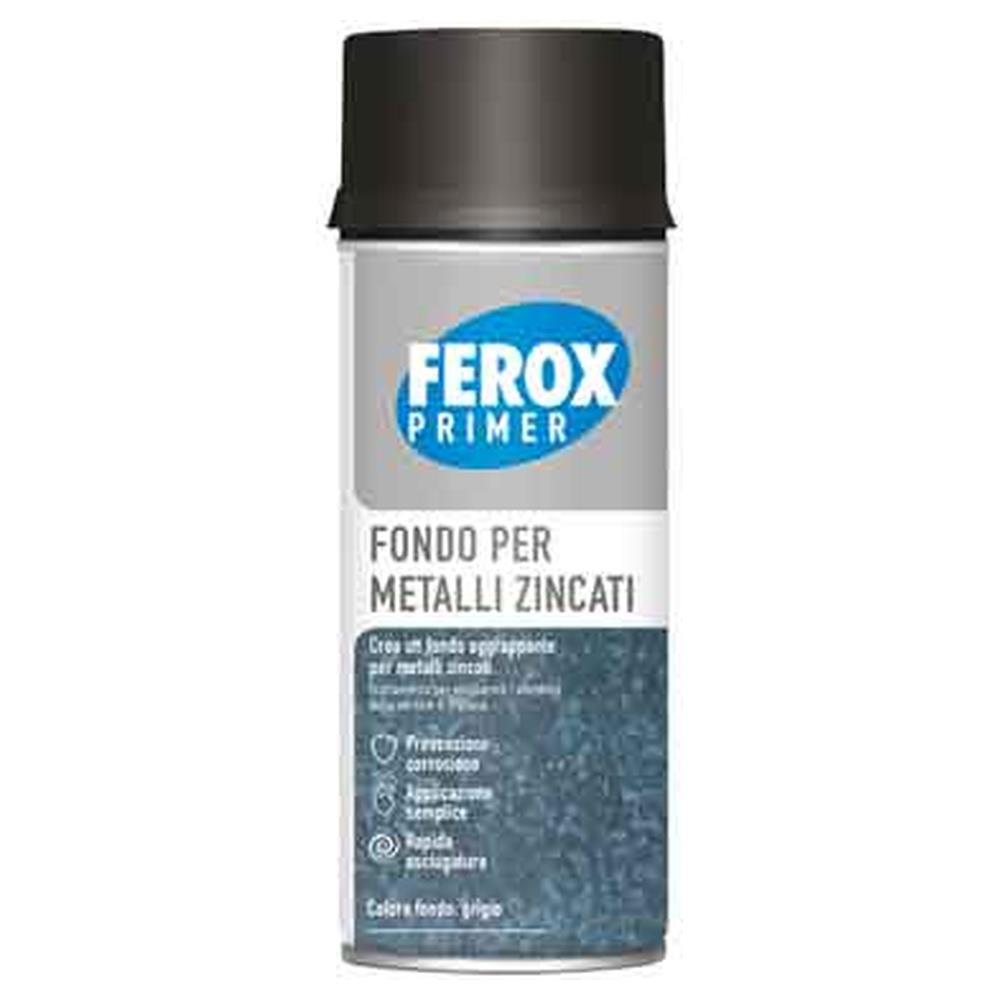bomboletta primer per metalli zincati 'ferox' 400 ml