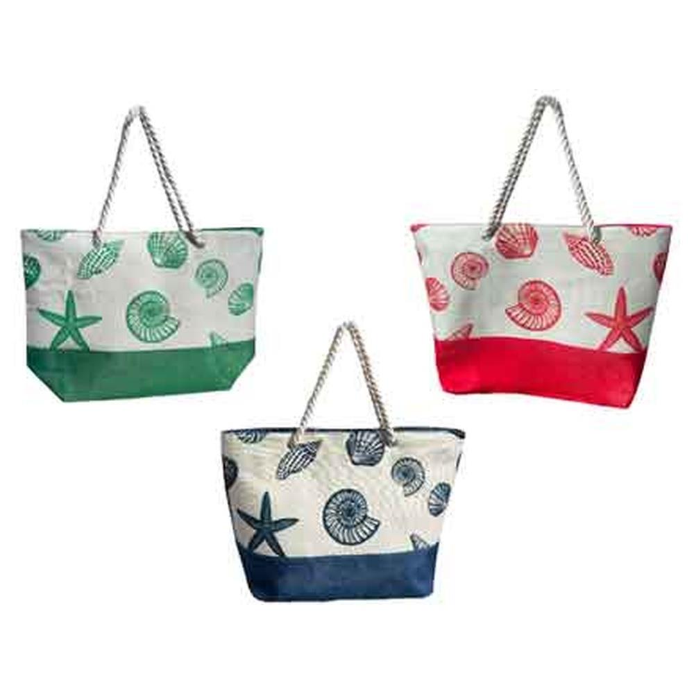 borsa da spiaggia conchiglia 60x17x40h cm