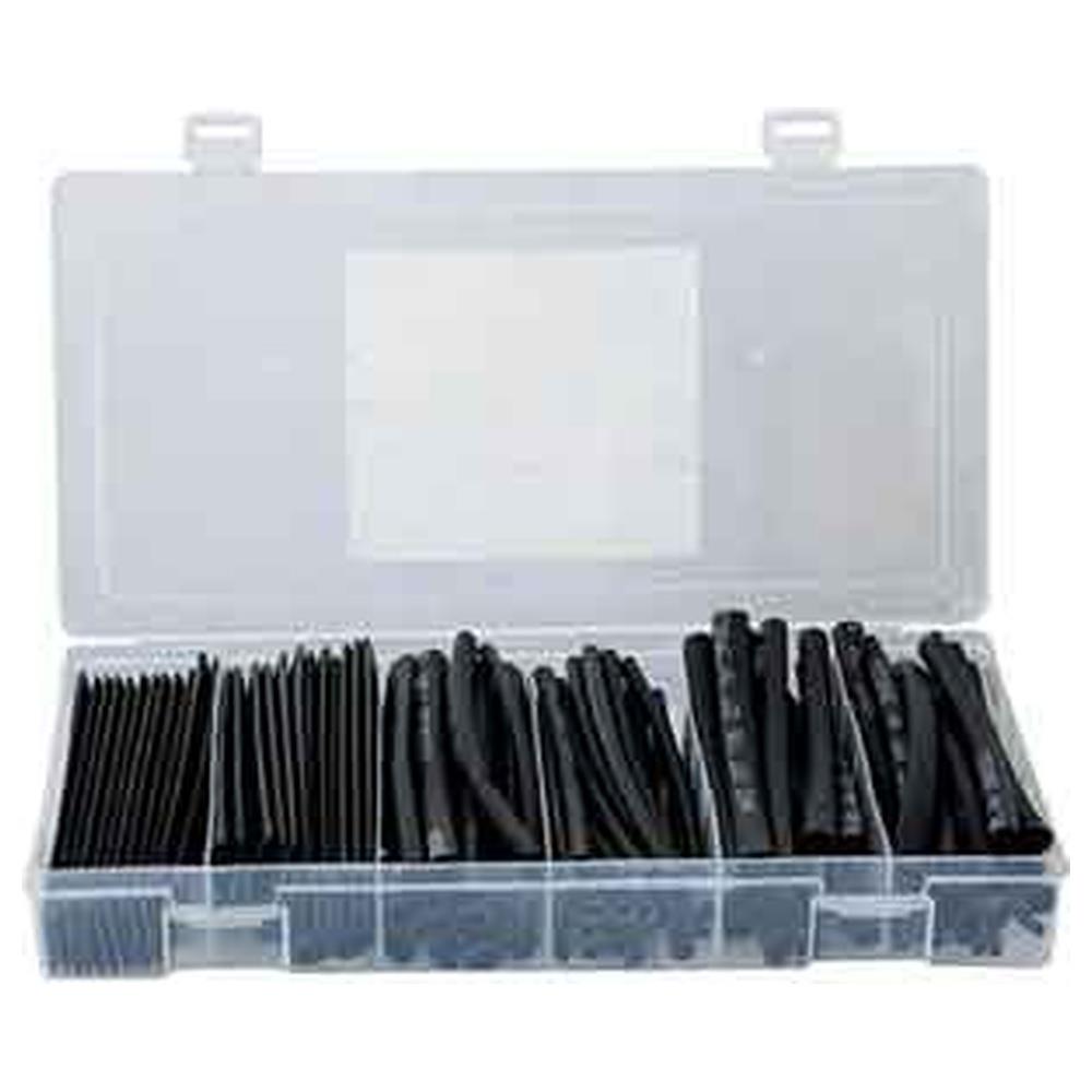 box guaine termorestringenti nere confezione 100 pezzi