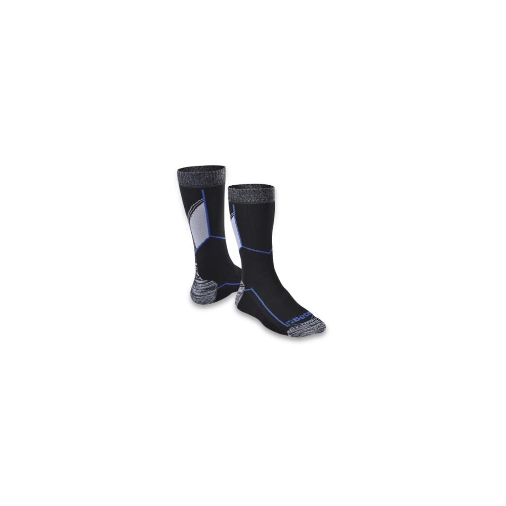calze corte con inserti in texture traspirante beta 7425 39/42