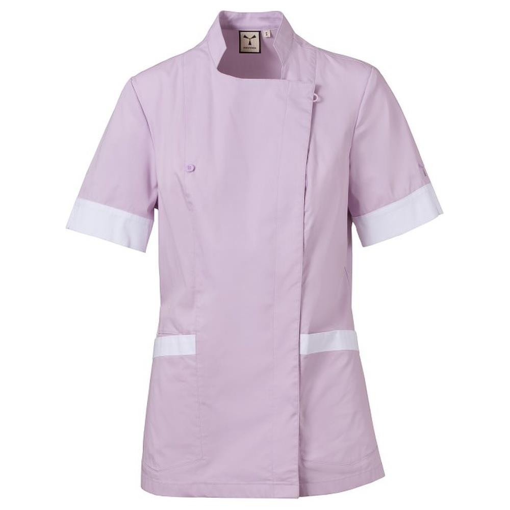 camice manica corta payper amber lady lilla/bianco xs