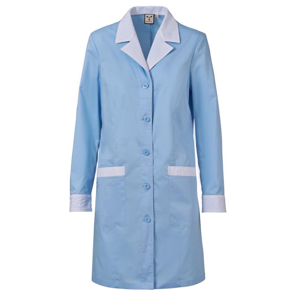 camice manica lunga payper wood lady azzurro/bianco xs