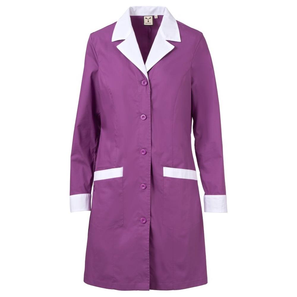 camice manica lunga payper wood lady summer violet/bianco xs