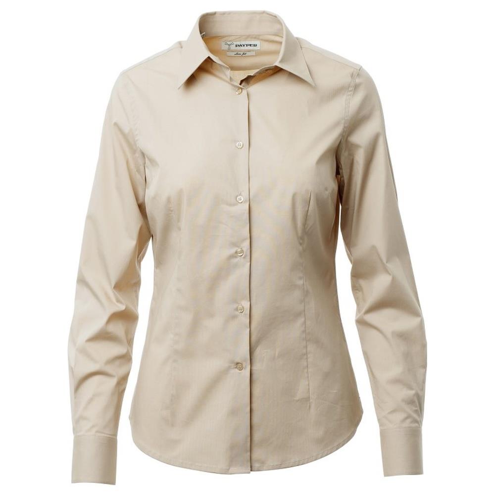camicea donna manica lunga payper florentia lady beige duna 38