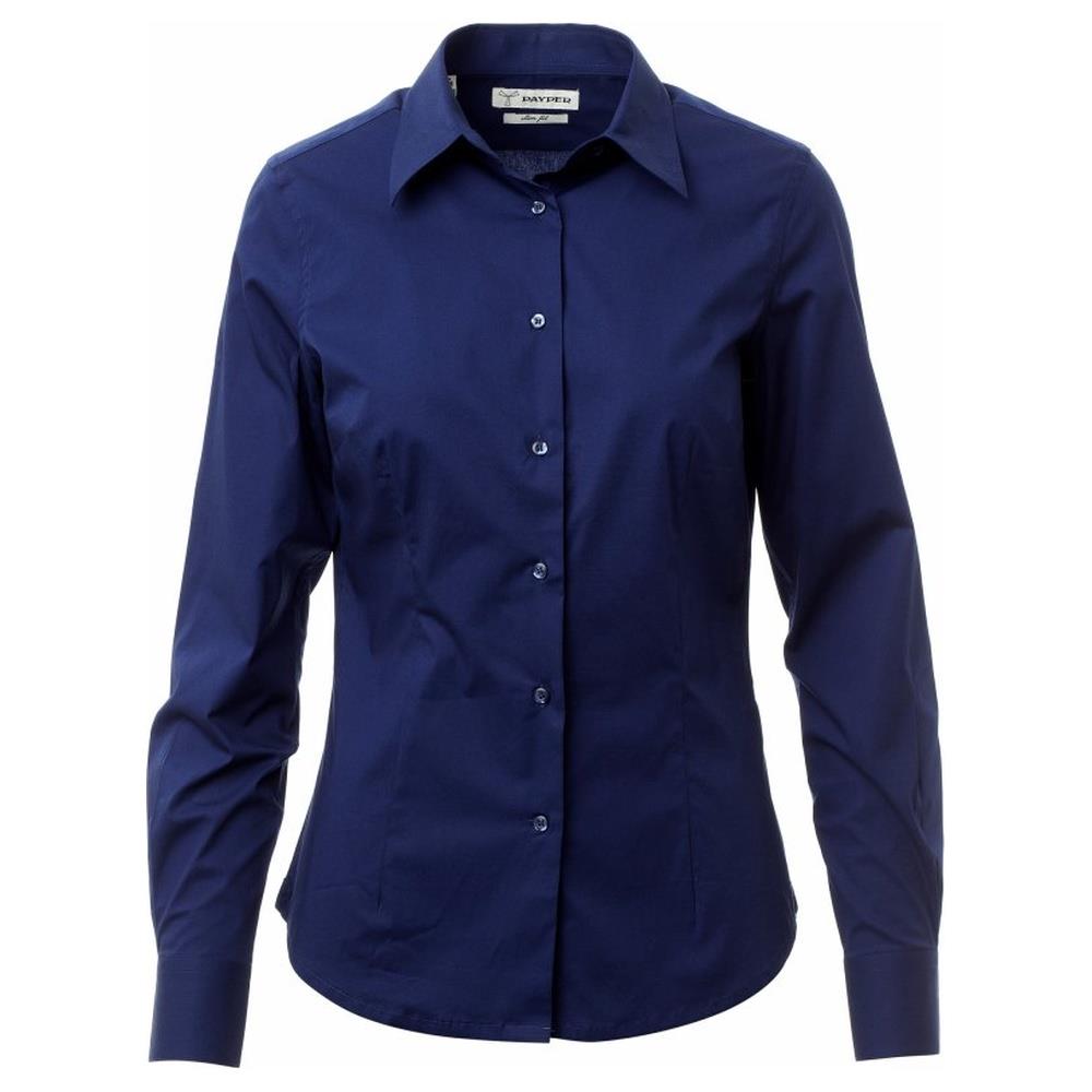 camicea donna manica lunga payper florentia lady blu zaffiro 38