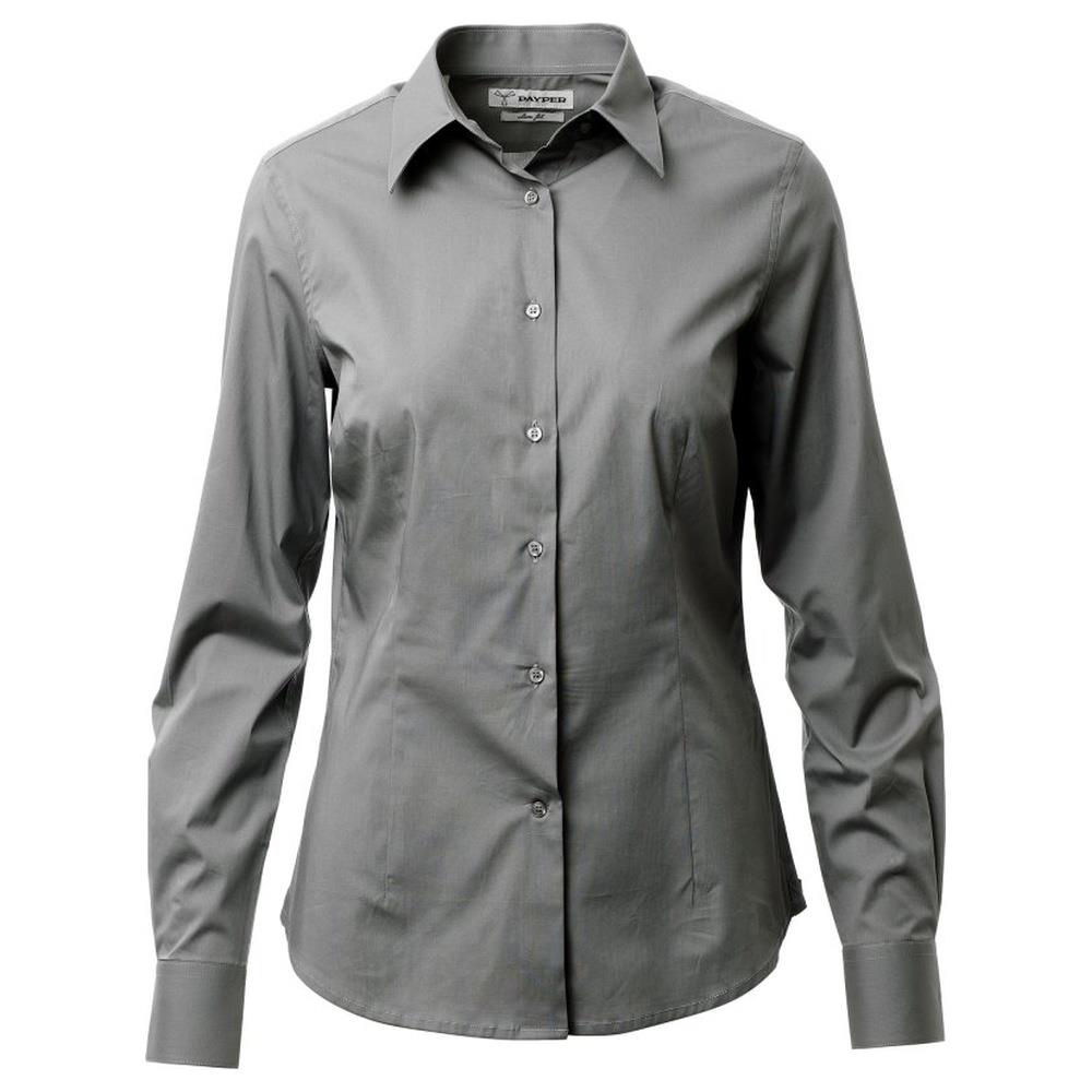 camicea donna manica lunga payper florentia lady grigio chiaro 38