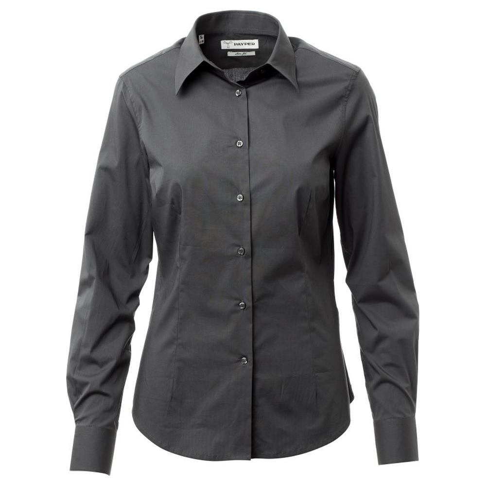 camicea donna manica lunga payper florentia lady grigio ferro 38