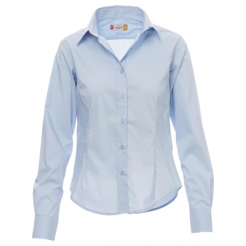 camicea donna manica lunga payper image lady azzurro s