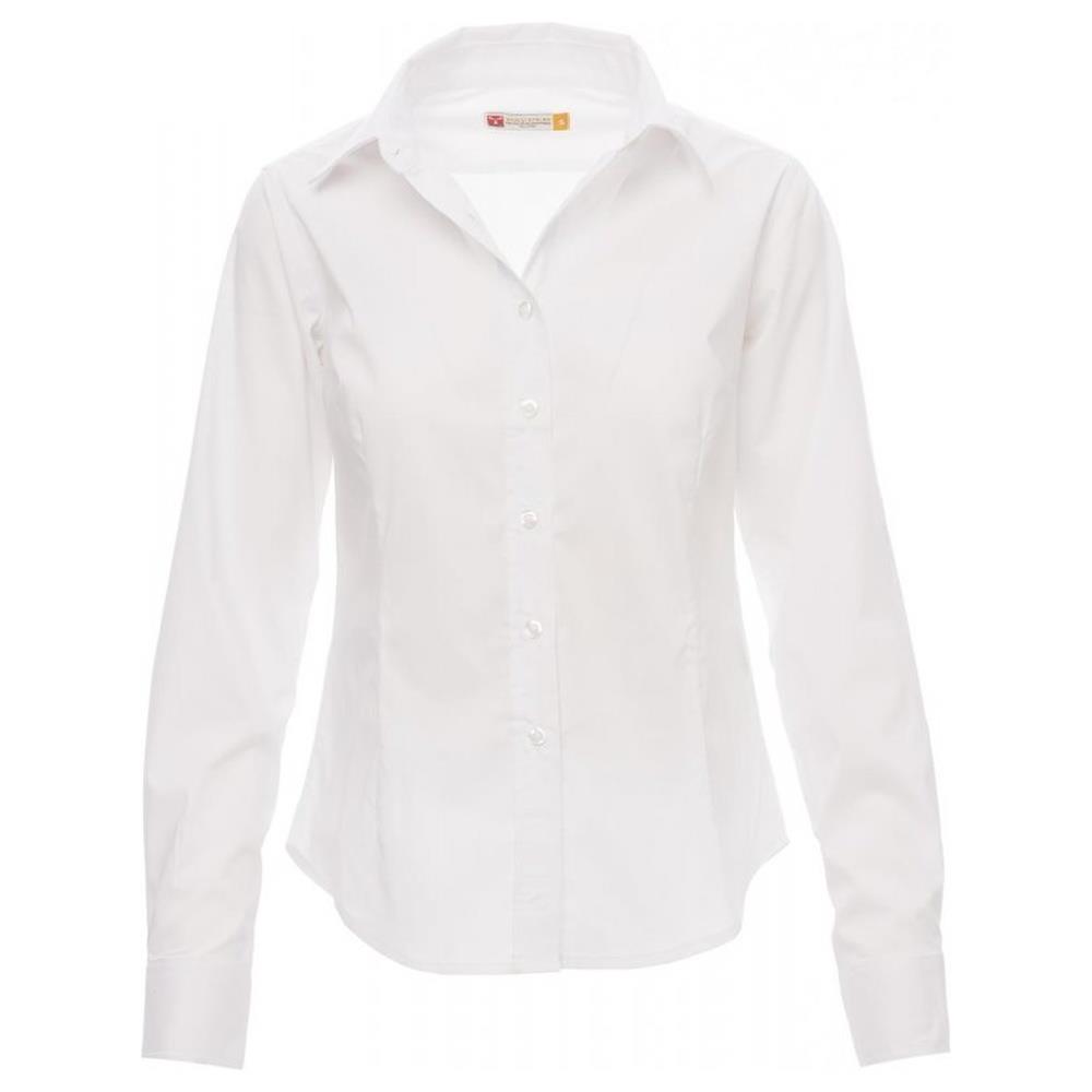 camicea donna manica lunga payper image lady bianco xs