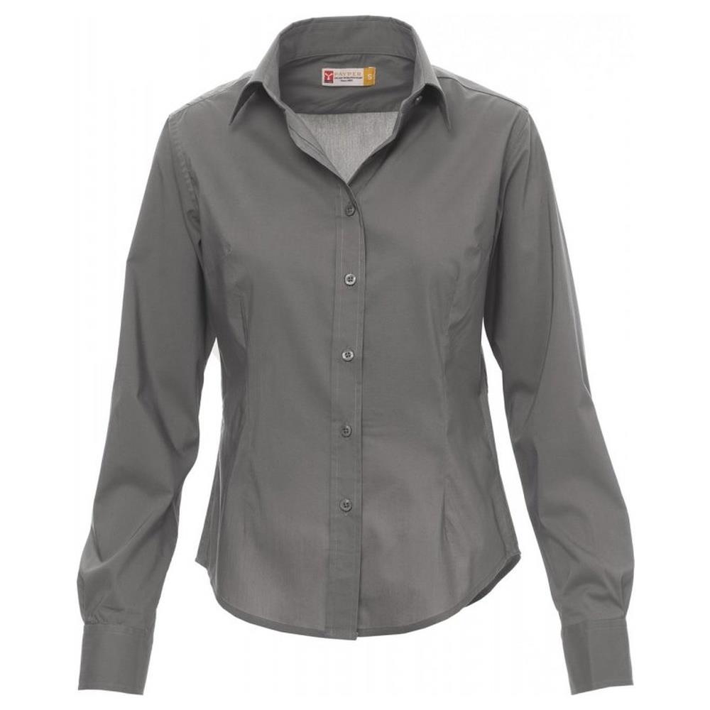 camicea donna manica lunga payper image lady steel grey xs