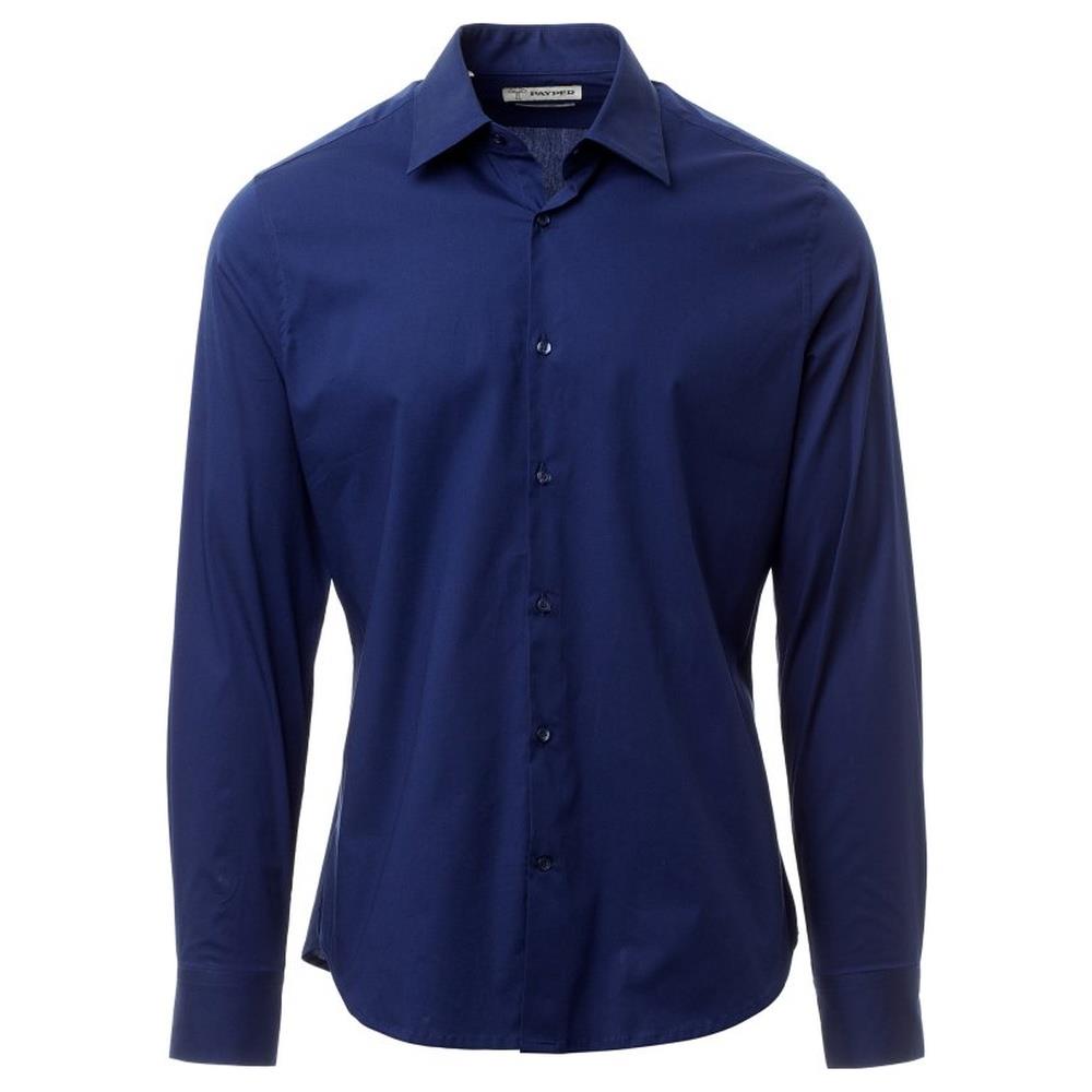 camicea manica lunga payper florentia blu zaffiro 37