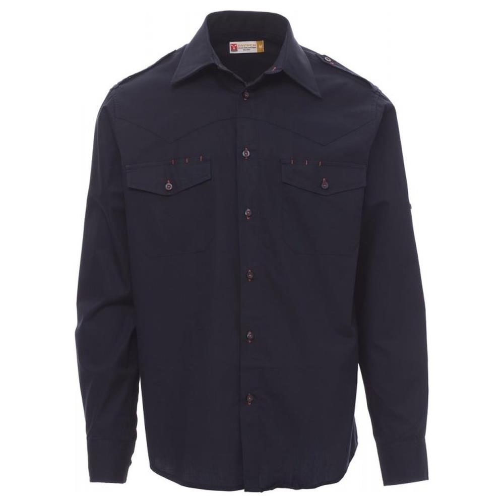 camicea manica lunga payper trophy navy s