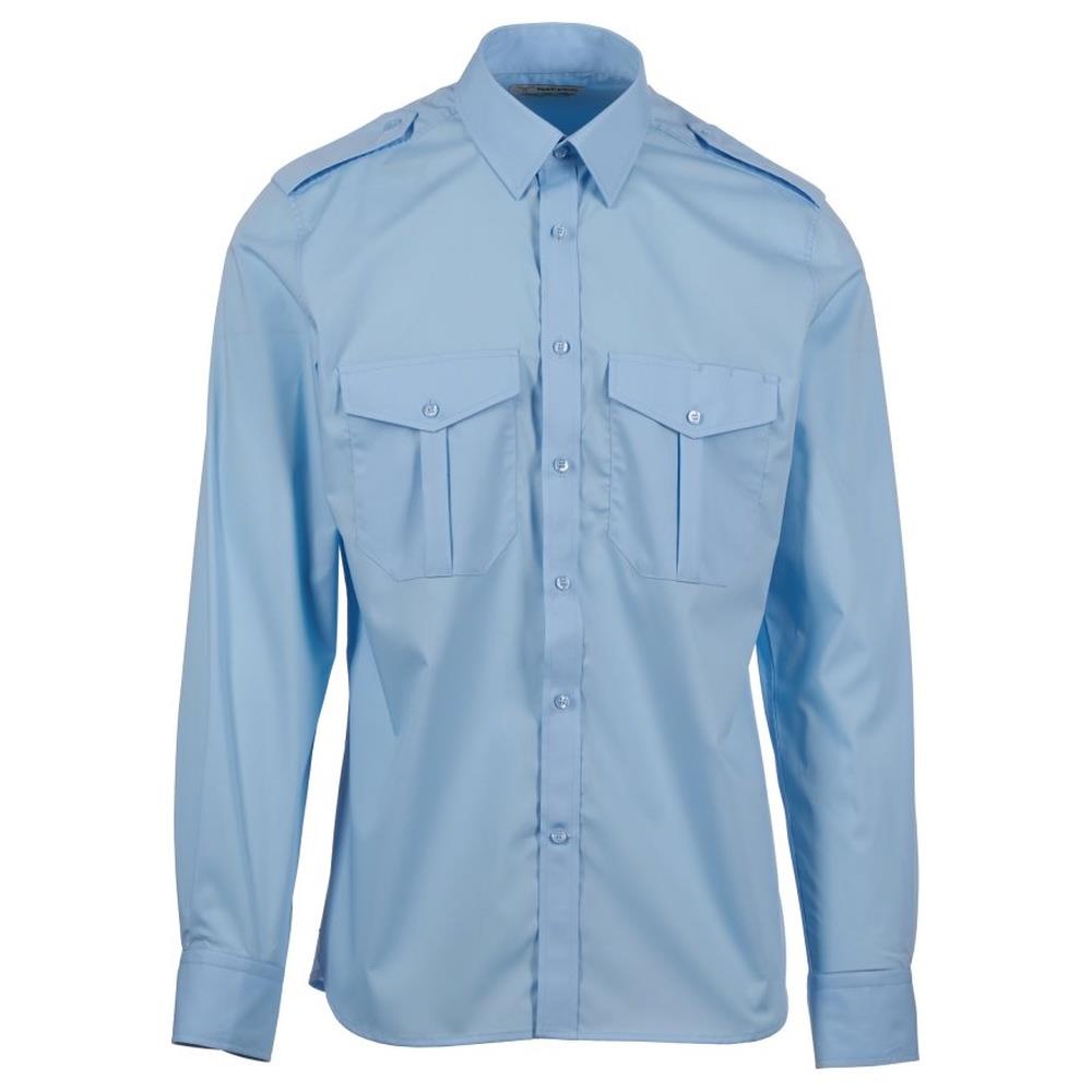 camicea manica lunga payper virtute azzurro 37