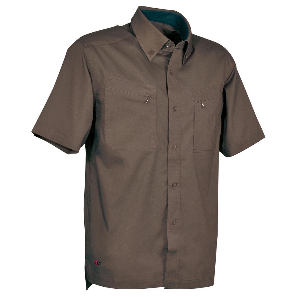 camicia cofra hawaii v084 fango s