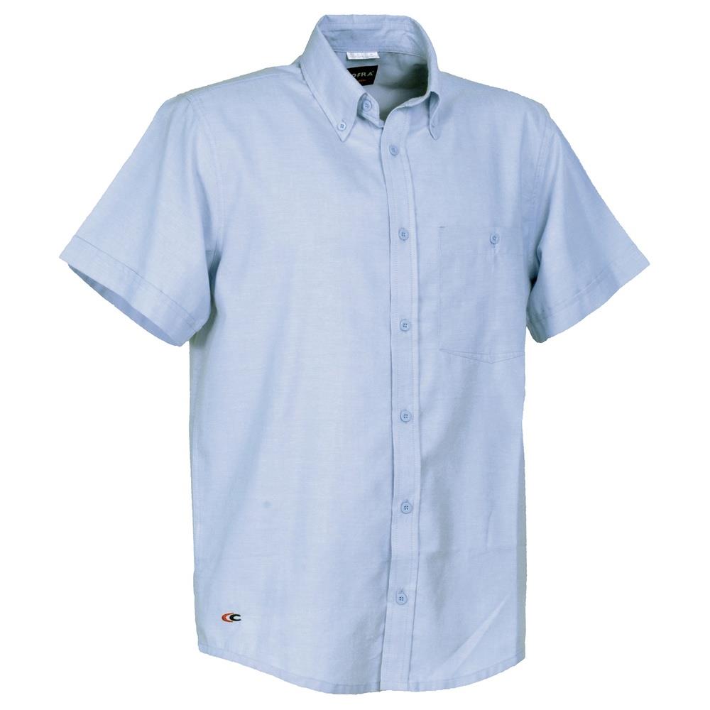 camicia cofra varadero v373 celeste s
