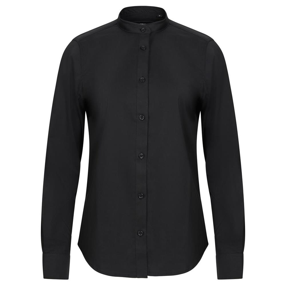 camicia velilla collo alla coreana elasticizza cod 405015s