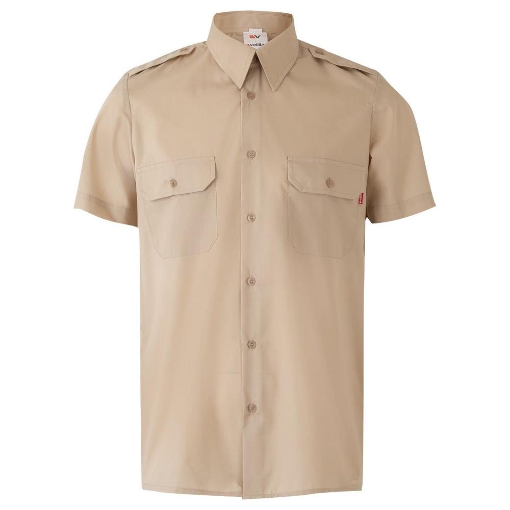 camicia velilla con spalline maniche corta cod 532 beige s