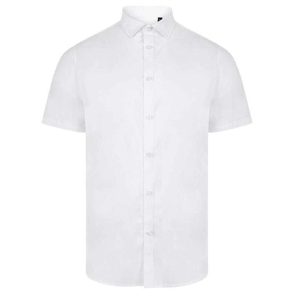 camicia velilla elasticizzata maniche corta uo cod 405016s bianco s