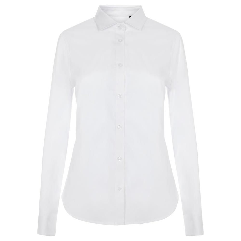 camicia velilla elasticizzata maniche lunga do cod 405019s bianco xs