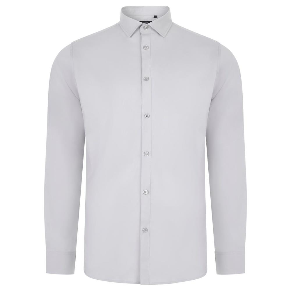 camicia velilla elasticizzata maniche lunga uo cod 405017s grigio ghiaccio s