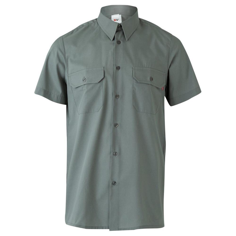 camicia velilla maniche corta cod 522 grigio s