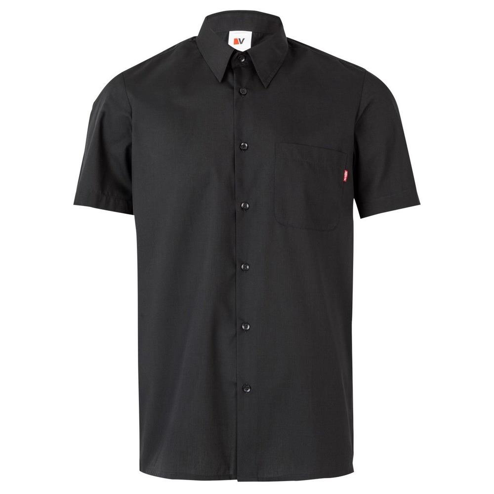 camicia velilla maniche corta cod 531 nero s