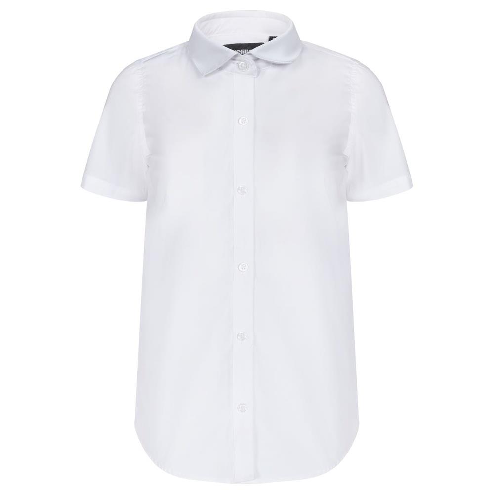 camicia velilla maniche corta donna cod 405010 bianco xs